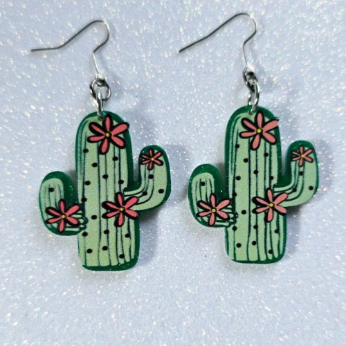 Aretes Cactus