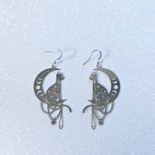 Aretes Magic Cat
