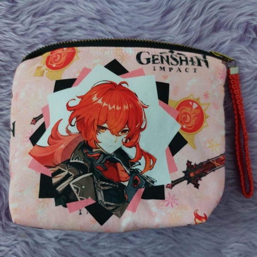 Cartera Genshin Impact Diluc