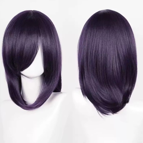 Peluca Morado Oscuro Mediana