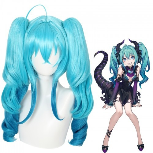 Peluca Celeste Miku 