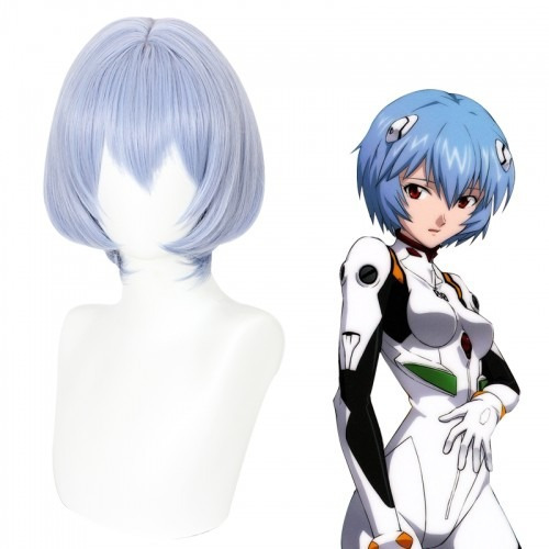 Peluca Celeste Ayanami Rei