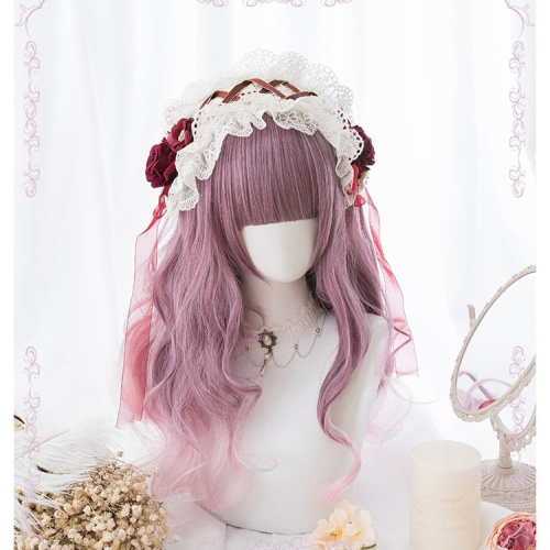 Peluca Lolita Rose Pink 