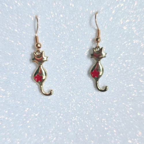 Aretes GoldenCat