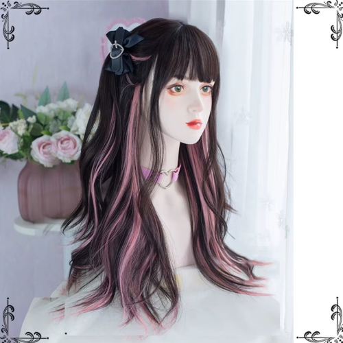 Peluca Lolita CoffePink