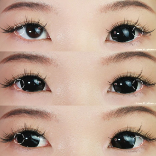 Lentes BLACK MINI SCLERA 17MM