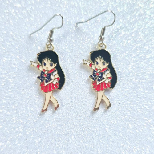 Aretes Sailor Mars