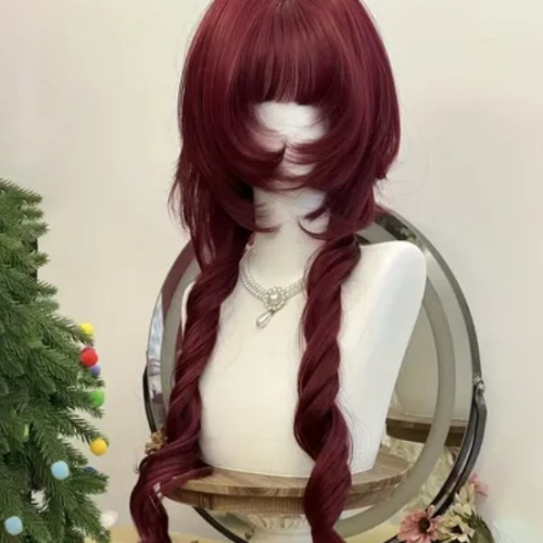 Peluca Lolita Roja Wolf