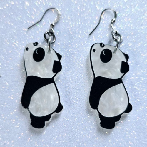 Aretes Panda Sleep